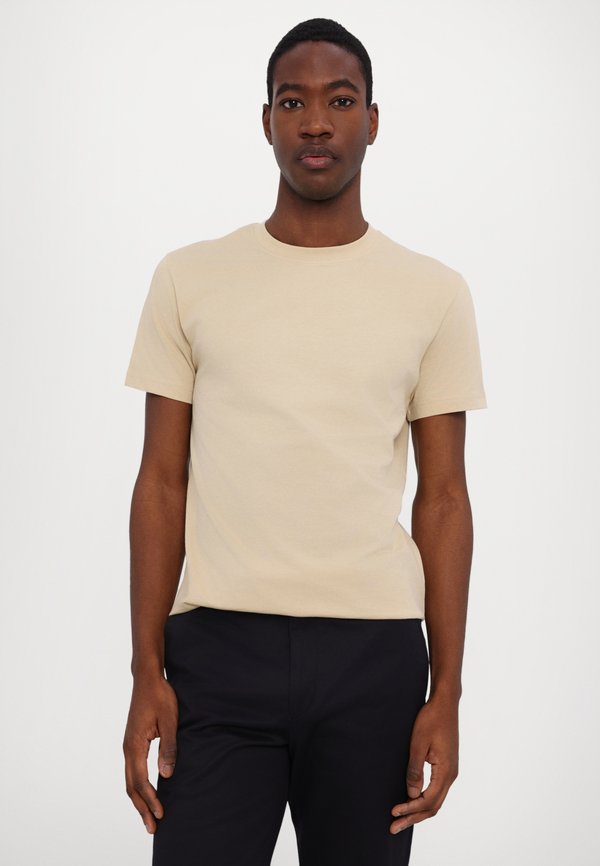 DILLAN - Basic T-shirt - practical beige3