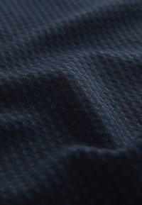 Next REGULAR FIT - SQUARE PATTERN QUARTER ZIP  - Pólóing - teal blue