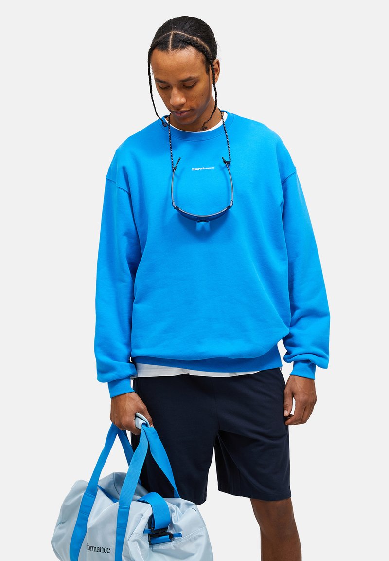 Peak Performance - Sweatshirt - azurblau, Enlarge