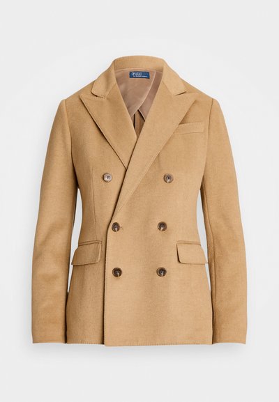 Polo Ralph Lauren BRUSHED WOOL BLEND BLAZER - Bleiseri - polo camel