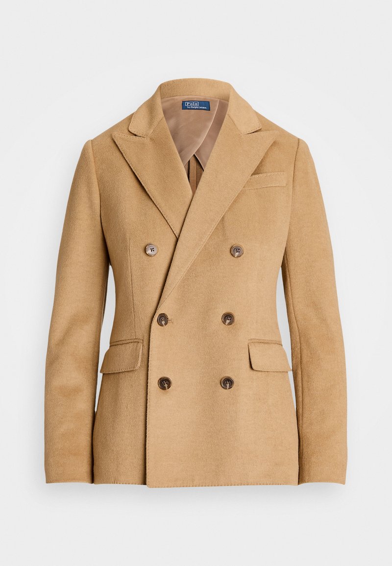 Polo Ralph Lauren BRUSHED WOOL BLEND BLAZER - Blazer - polo camel