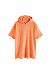 Next - OVERSIZED HOODED COVER UP STANDARD - Halāts - coral pink Miniatūras attēls 1