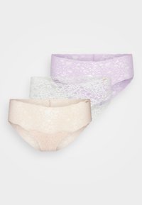 LANA ECO 3 PACK - Trusser - purple/beige/ivory