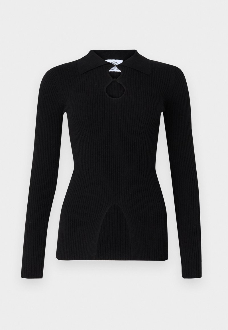 KNITID Longsleeve zwart KNITID Longsleeve zwart