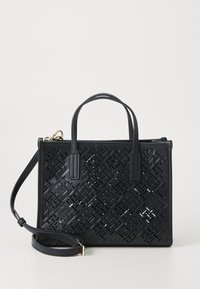 Tommy Hilfiger CITY MINI TOTE MONO - Håndtasker - space blue