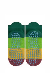FALKE Colour Block - Chaussettes - emerald
