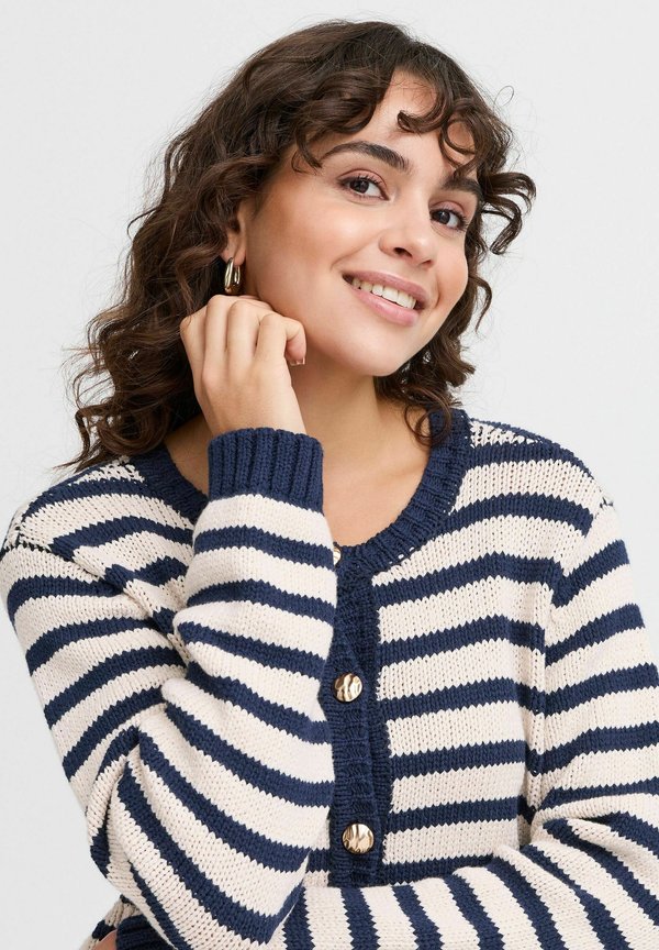 FRBELINDA - Cardigan - moonbeam mix2