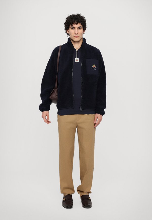 Fleece jacket - peacoat3