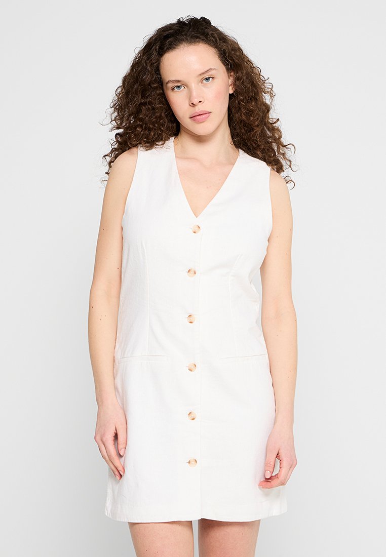 Abercrombie & Fitch Blousejurk wit Abercrombie & Fitch Blousejurk wit