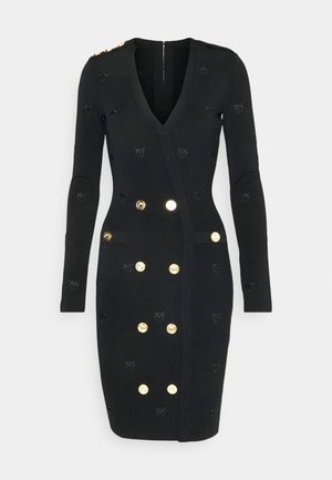 Pinko DRAGO ABITOT - Rochie tricotată - black