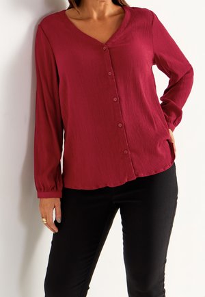 Bluse - dark red