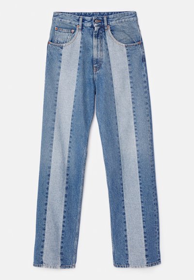 MM6 Maison Margiela POCKET TROUSERS - Široke kavbojke - blue denim