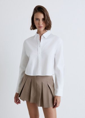 Calliope, CAMICIA TINTA UNITA - Hemdbluse - bianco ottico