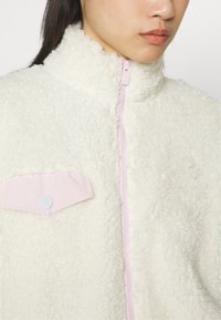 Roxy KIM POP SNOW - Fleece jacket - vanilla ice