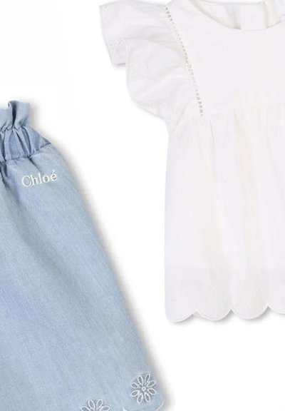 CHLOÉ Jeansshort - multi coloured