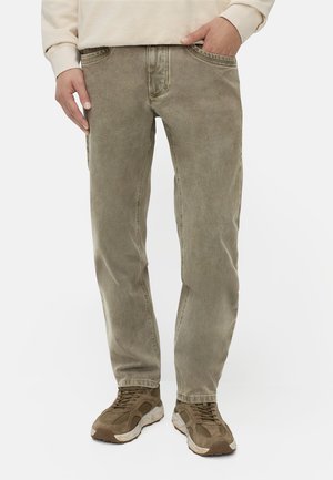 camel active Straight leg jeans - khaki