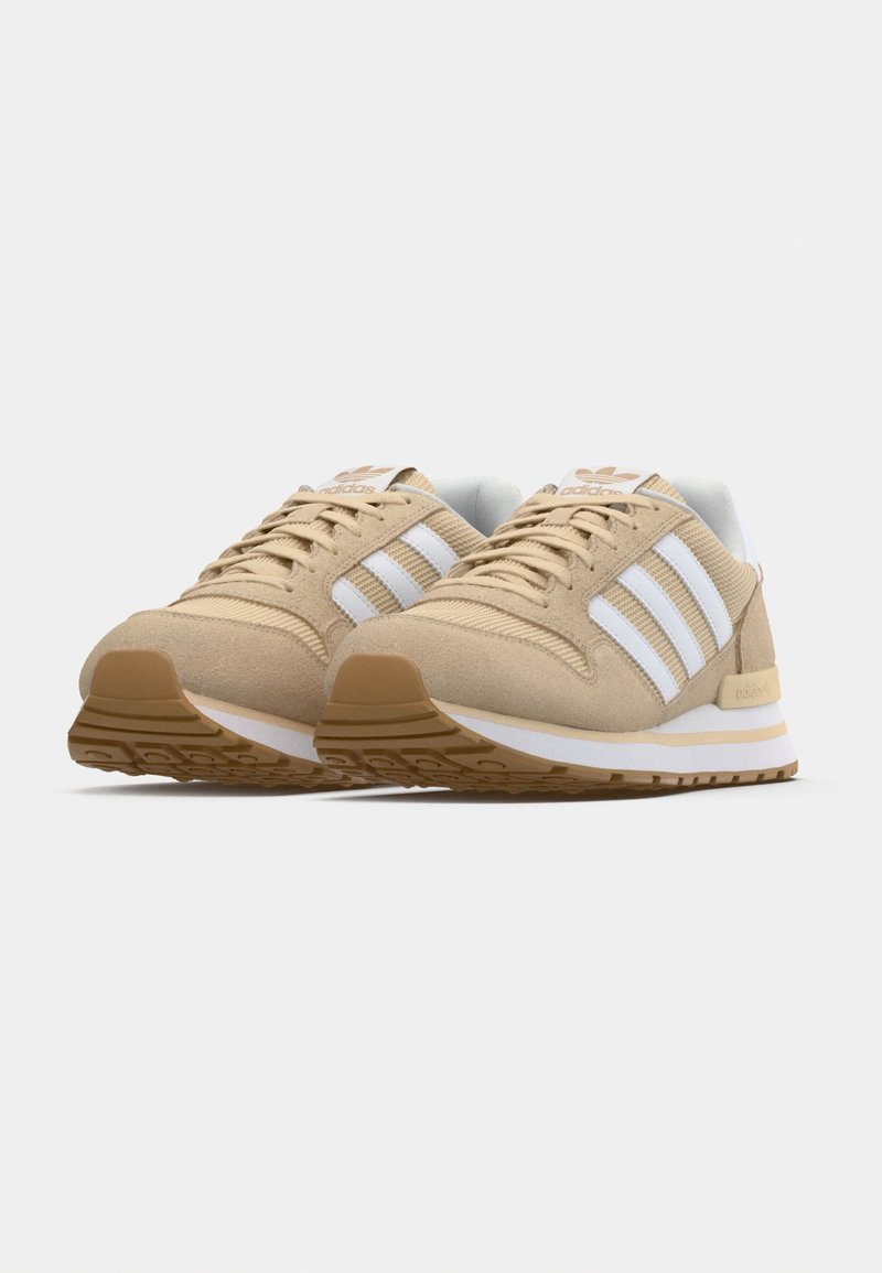 adidas Originals ZX 500 RS UNISEX - Sneakers - sand strata/footwear  white/magic beige/sand - Zalando.dk