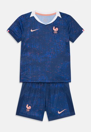 WOMENS EC25 FRANCE KIT UNISEX - Sports T-shirt - blue void/university red