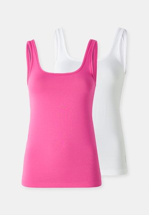 TWIN VEST 2 PACK - Spodné tričko - open white