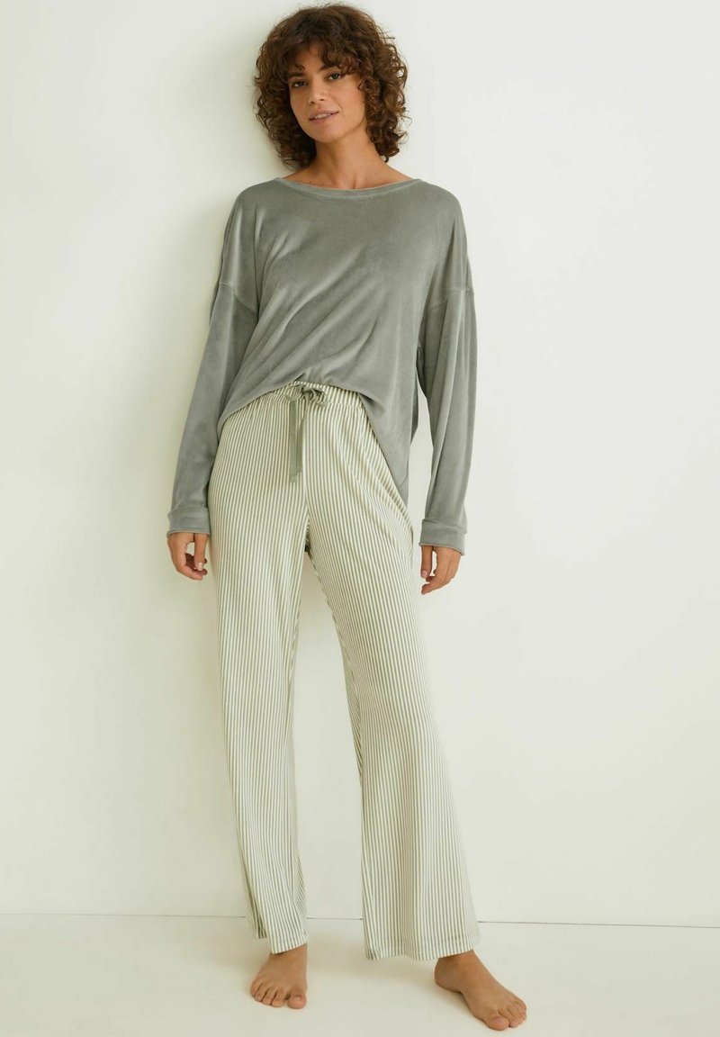 C&A SET Pyjama light green/vert clair ZALANDO.BE