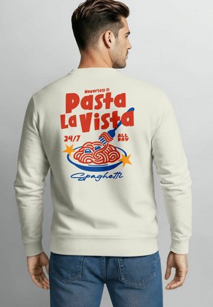 MIT BACKPRINT PASTA LA VISTA  - Sweatshirt - urban grey