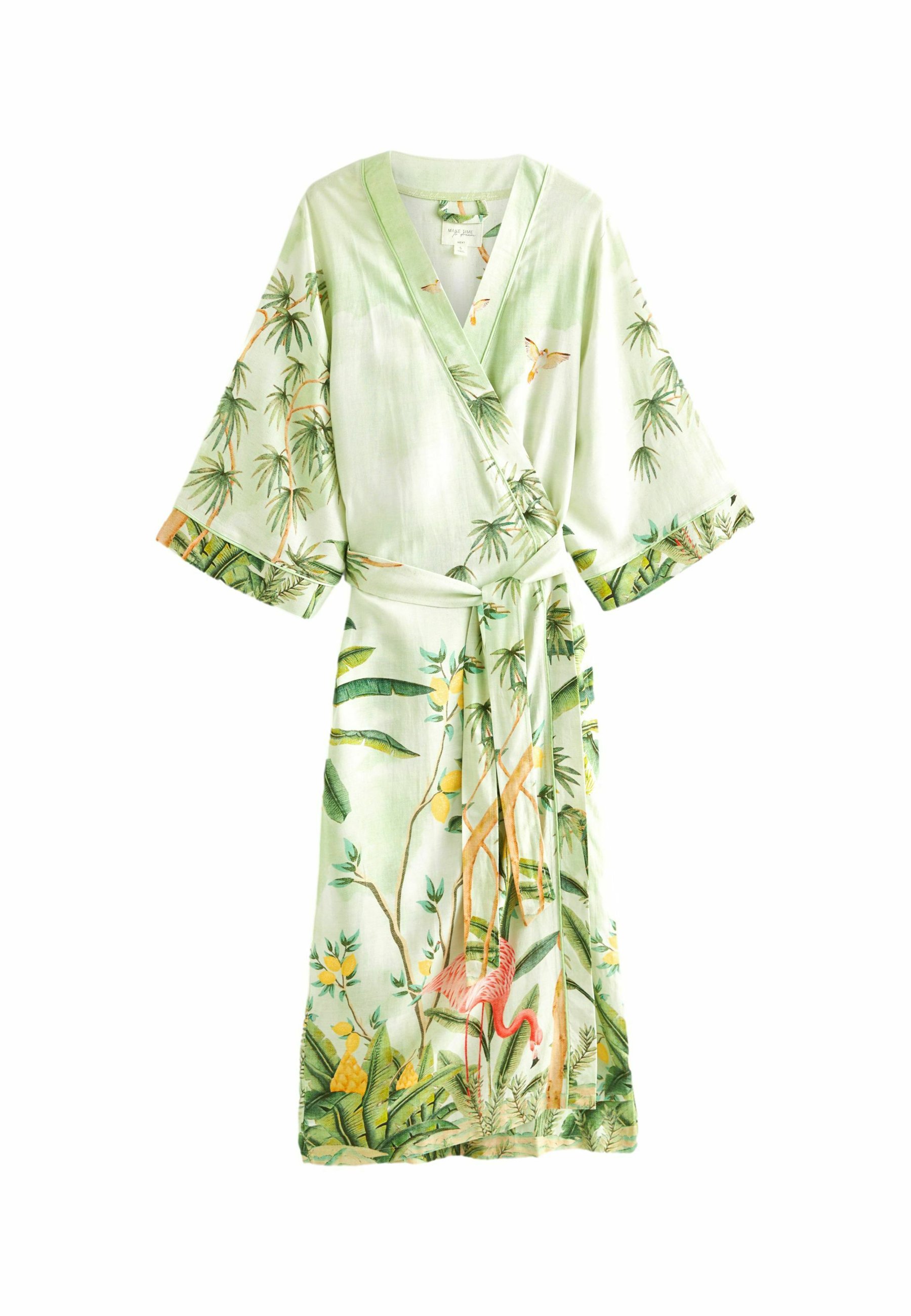 Peignoir Femme NEXT - Ultra-Doux - Couleur Écru - Taille M - Lavable En Machine - 11