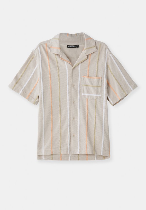 THERON STRIPE RESORT - Shirt - moonbeam2