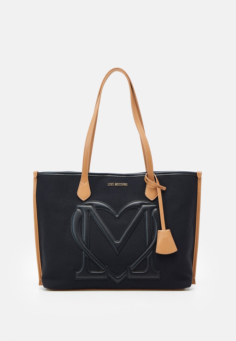 Love Moschino SPORTY LOVE SHOPPER Wash bag dark blue Zalando.co.uk