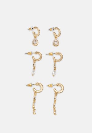 JAVENDERIEL 6 PACK - Earrings - gold-coloured