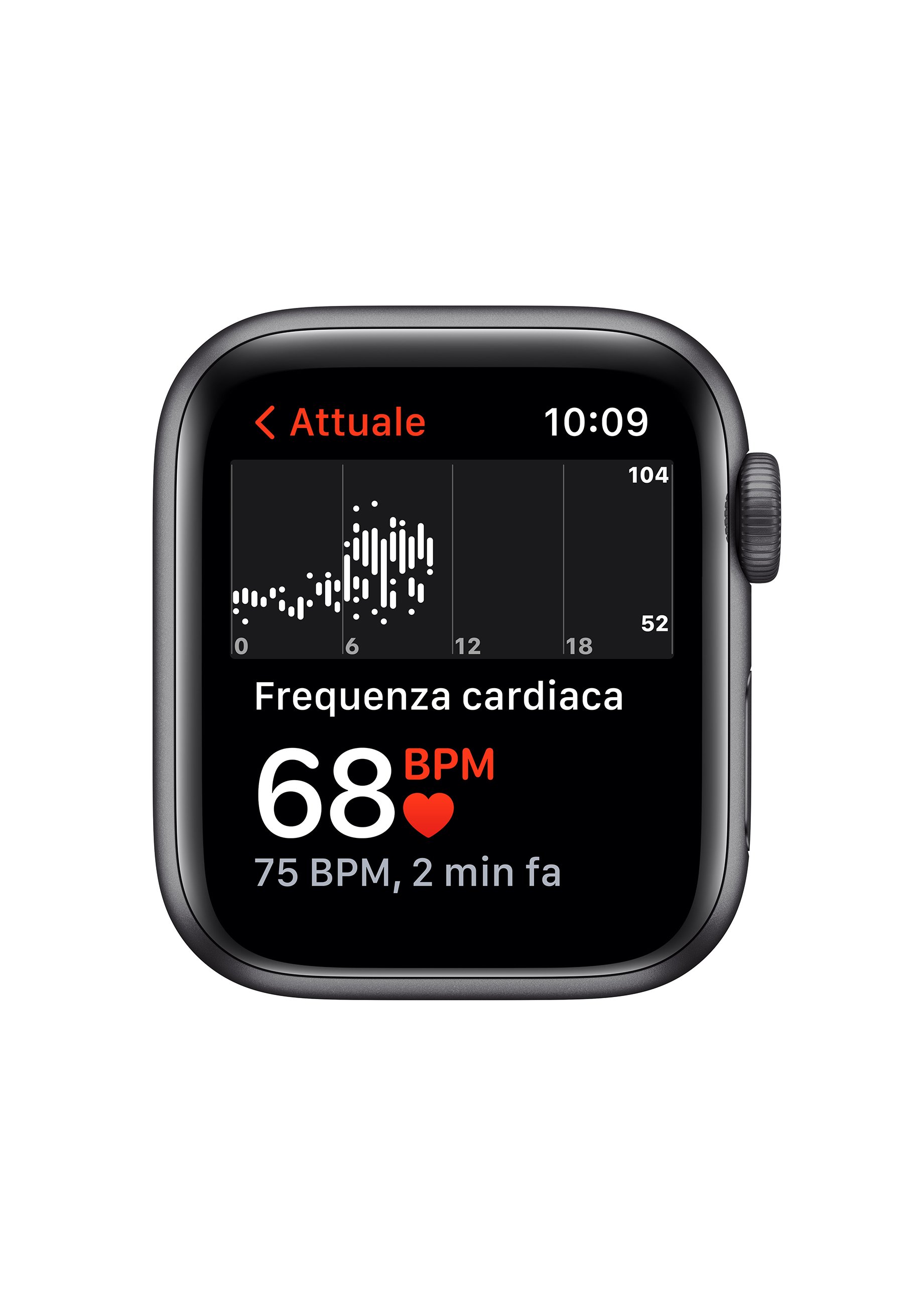 Apple APPLE WATCH SE 40MM (GPS) - Smartwatch - space grey aluminium case  with midnight sport band/nero - Zalando.it