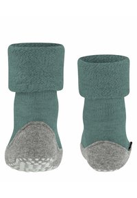 FALKE Cosyshoe - Socks - dark jade