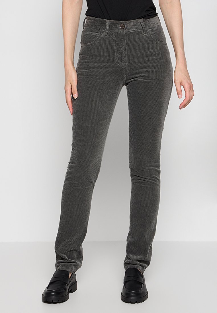 ASPESI Slim fit jeans donkergrijs