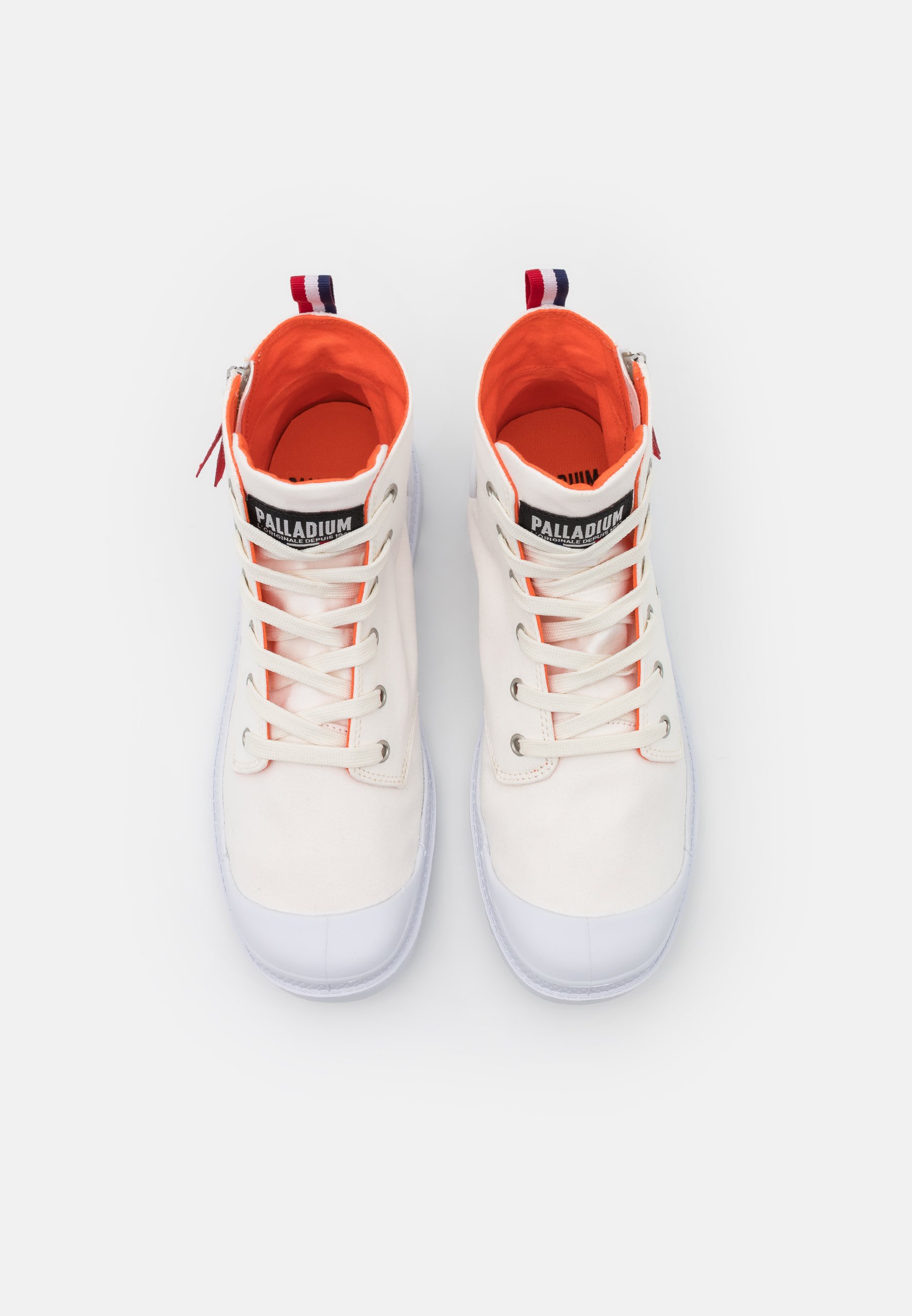 Palladium PAMPA OUT UNISEX - Sneakers hoog - star white/wit - Zalando.nl
