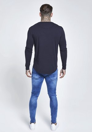 Long sleeved top - dark blue