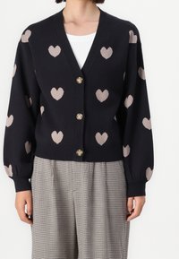 Vero Moda Neuletakki - dark blue