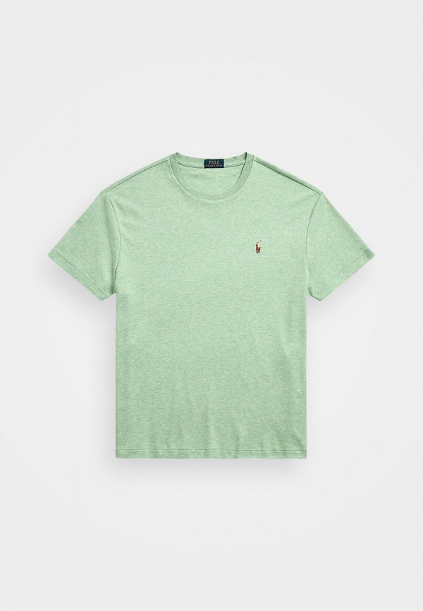 CUSTOM SLIM FIT SOFT COTTON T-SHIRT - Basic T-shirt - celadon heather2