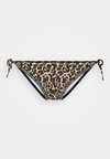 PANTS STRAPS - Bikiinide alumine osa - braun