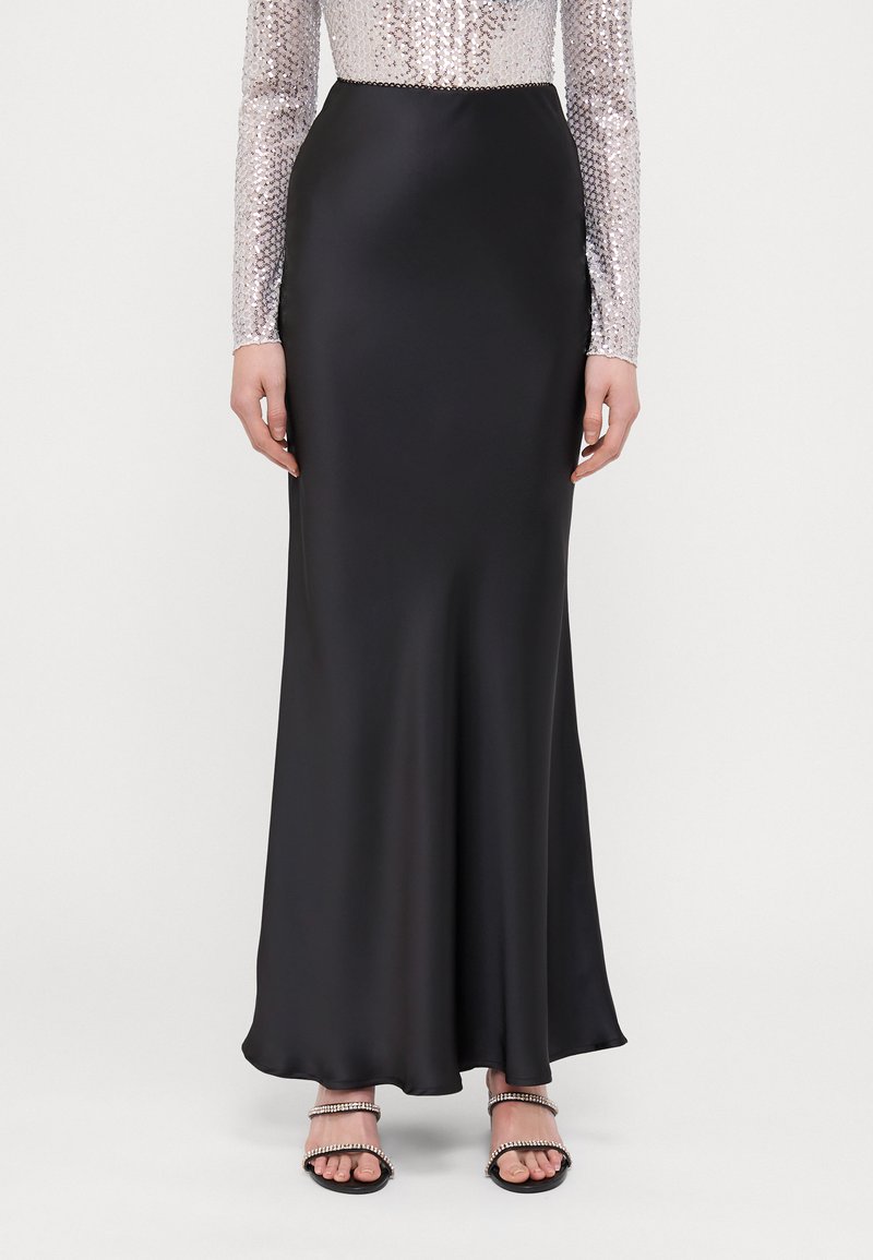 Gina Tricot Tall SKIRT - Maxirok - black