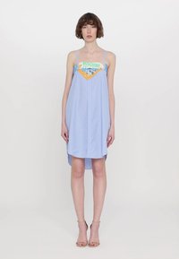 MOSCHINO JEANS SEASON SPECIALS - Koktejlové šaty / šaty na párty - light blue