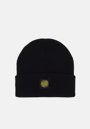 OTHER DOT LABEL BEANIE UNISEX - Čepice - black