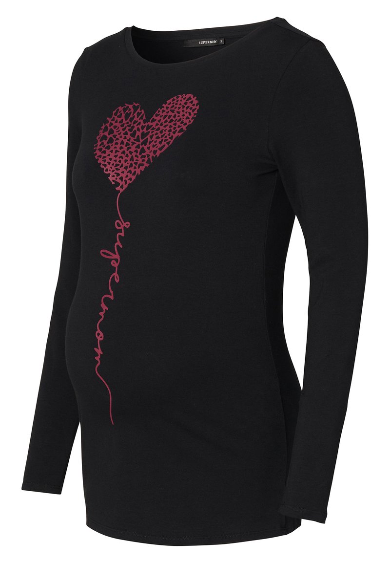 Supermom Longsleeve zwart