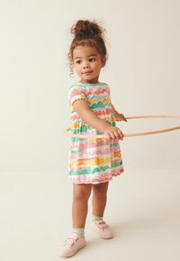 Next - REGULAR FIT - Robe en jersey - rainbow Image miniature 1