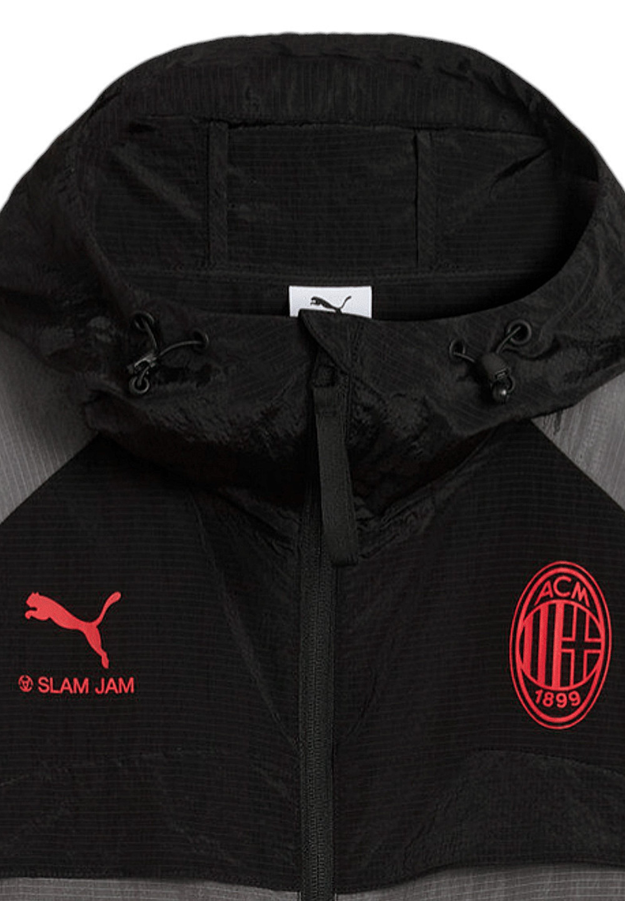 Puma AC MILAN X SLAM JAM - Chaqueta de entrenamiento - schwarzgrau