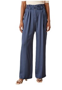 s.Oliver BLACK LABEL Pantalon classique - dark blue