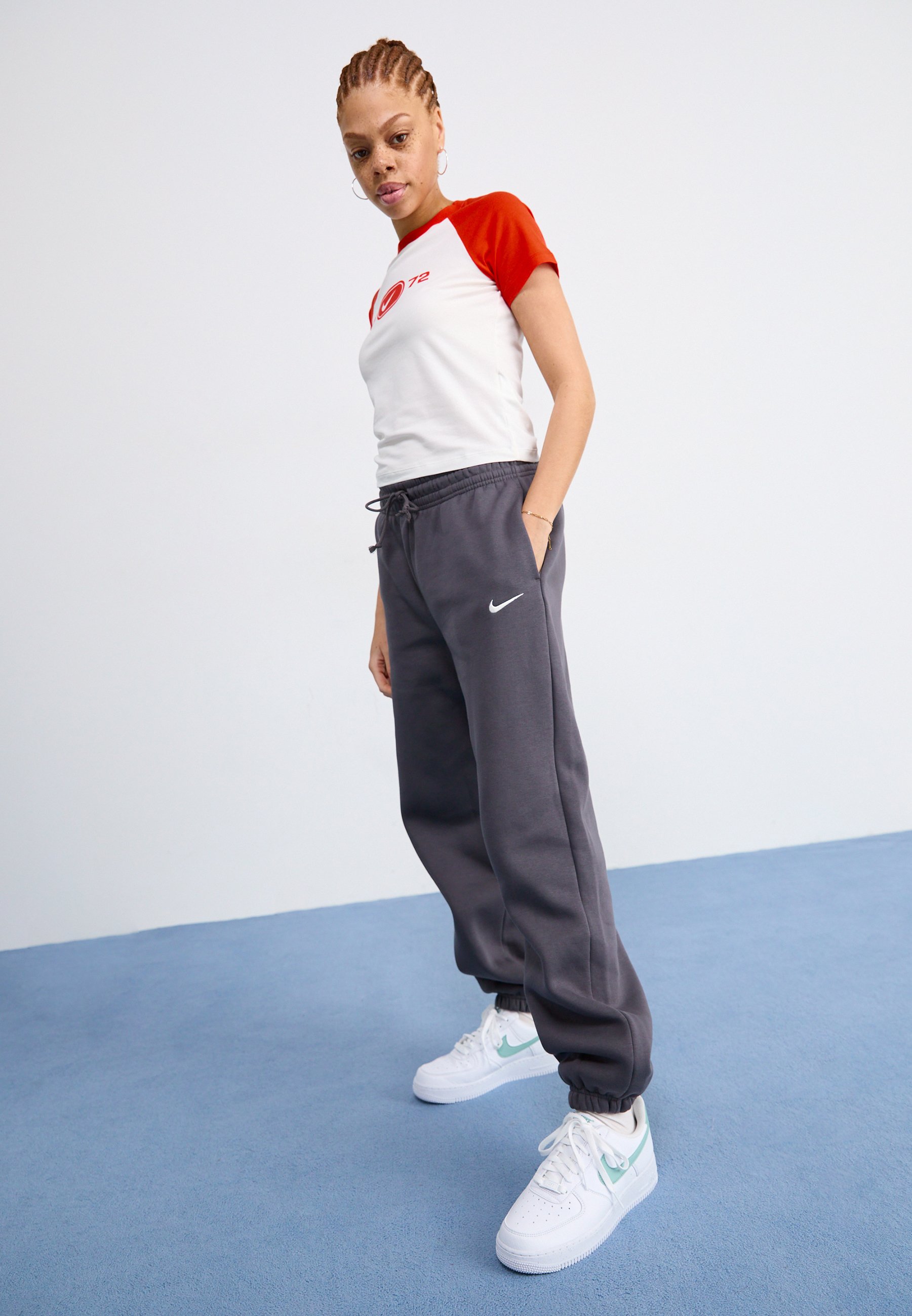 outfit with white forces