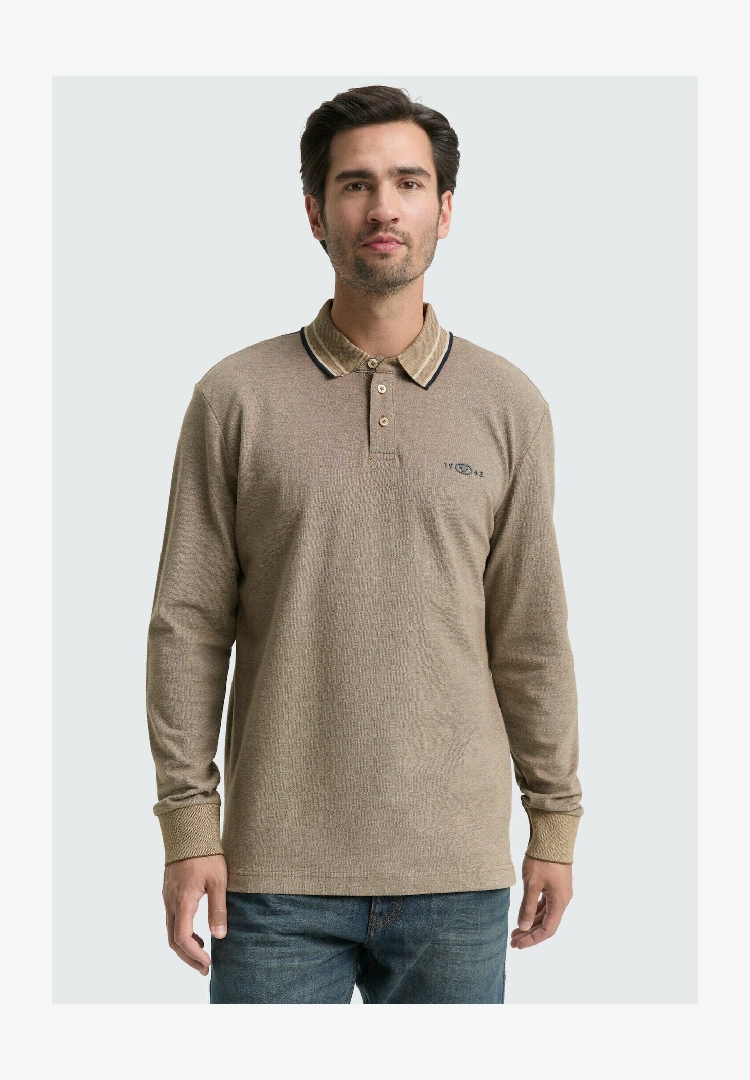 TOM TAILOR Denim Maglietta A Maniche Lunghe Uomo – Vestibilità Comfort, Cotone