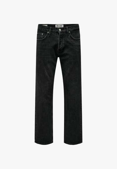 ONSEDGE - Jean droit - black denim