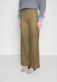 Won Hundred Tygbyxor - dark green