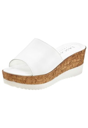 LASCANA Pantolette hoch - weiß