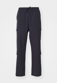 DOUBLE - Pantaloni cargo - black